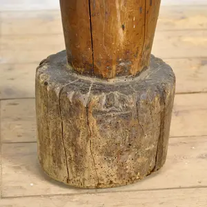 Vase en bois moderne, centre de table décoratif pour les intérieurs, cuisines, salons, bureaux, cafés, hôtels - Product Image 5