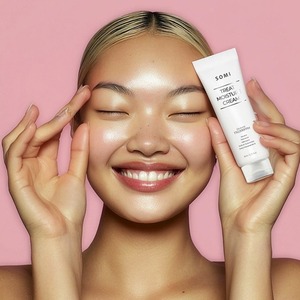 [Gift Total Logistics] Crème SOMI Aquaxyl 100ml Formule Hydratante Barrière Soin Élasticité Tous Types de Peau Crème Visage - Product Image 3