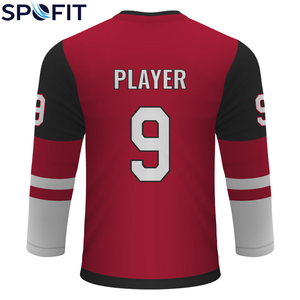 Venta al por Mayor de Camisetas de Hockey sobre Hielo de Alta Calidad con el Último Diseño, Ropa Deportiva Personalizada para Equipos, Camisetas de Hockey sobre Hielo a Precio Económico - Product Image 4