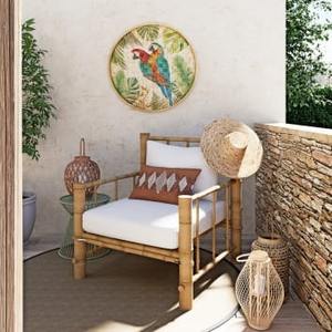 Factory Cheap Price Folding Bamboo <b>Chair</b> Outdoor Patio <b>Garden</b> <b>Chair</b> for Beach Resort Made in Vietnam KingCraftViet Supplier - Product Image 5