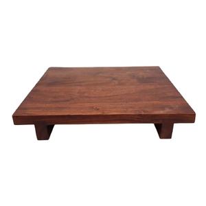 Grande planche à découper rectangulaire en bois avec poignée antidérapante, pour usage en cuisine, en bois d'acacia, emballage individuel, planche en bois - Product Image 6
