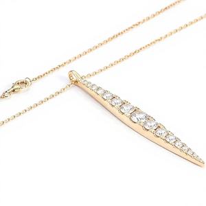 Pendentif de luxe en argent 925 de haute pureté avec diamant de laboratoire certifié IGI, taille brillant rond, cadeau de fiançailles pour femme - Product Image 1