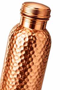 Botella de Agua de Cobre Puro con Tapa Hermética para Uso Diario - Product Image 2