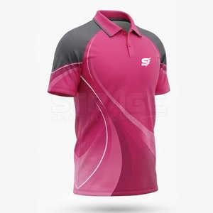 Sports Team <b>Cricket</b> <b>Shirt</b> Short Eco-Friendly Quick Dry Lightweight Fabric Flexible Construction Comfortable Athletic Performance - Product Image 3