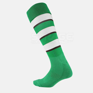 Custom Youth American Football <b>Socks</b>-<b>Knee</b> <b>High</b> Breathable Quick Dry Eco-Friendly Athletic Knit Design Secure Grip Fit Reinforced - Product Image 6