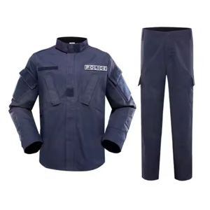 Ensemble de chasse et d'entraînement respirant de haute qualité pour hommes, haut à manches longues et pantalon, 100 % coton, softshell, pour activités de plein air, vente en gros - Product Image 6