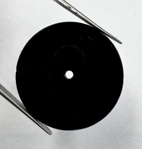 A K Gems High Gloss <b>Black</b> Onyx Dial 28.50mm 0.70mm Natural Stone <b>Watch</b> Accessories From Rajasthan - Product Image 5