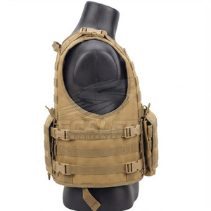 Chaleco Táctico Ligero para Viajes y Actividades al Aire Libre, con Múltiples Bolsillos, Cierre de Cremallera Ajustable y Bolsillos de Almacenamiento - Product Image 3