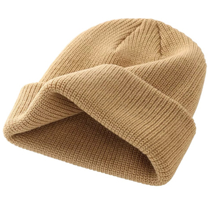 Custom Logo Outdoor Cycling Running Sport Jacquard Unisex Beanie Hat 100% Acrylic Elastic Casual new design 2026 - Product Image 1