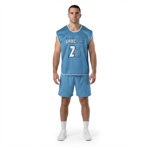Maillots de lacrosse réversibles personnalisés avec logo sublimé – Collection Usine - Product Image 1