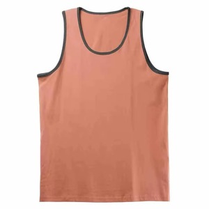 Vente en gros de débardeurs pour hommes personnalisés, fabricant OEM, fournisseur de marques privées, production en vrac, débardeur de sport slim fit, tissu 170 GSM - Product Image 6