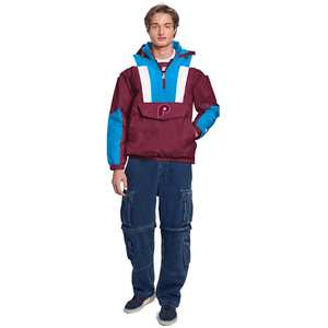 Veste coupe-vent personnalisée avec logo pour homme – Veste de coach légère style universitaire, service OEM disponible en gros - Product Image 4