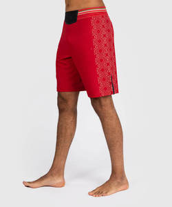 Shorts de boxe MMA, karaté et thaïlandaise unisexes en soie, légers, respirants, à séchage rapide, avec logo personnalisé par transfert thermique, pour adultes, vente en gros - Product Image 3