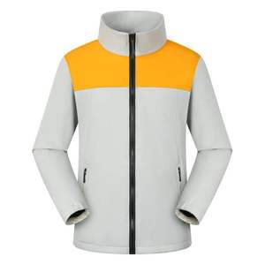 Veste technique en gros, veste softshell en polyester 300 g/m², veste de travail avec logo personnalisé pour les détaillants américains de produits d'extérieur - Product Image 3
