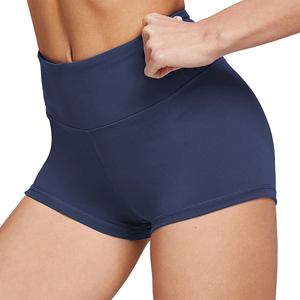 Shorts Deportivos para Mujer al por Mayor, Color Azul Marino, Sin Costuras, para Fitness, Jogging, Running, Cintura Alta, Modelo 2026 - Product Image 2
