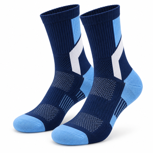 Calcetines Largos Estampados para Hombre y Mujer en Venta, OEM, Calcetines Premium Antideslizantes, Transpirables y Cómodos para Deportes - Product Image 1