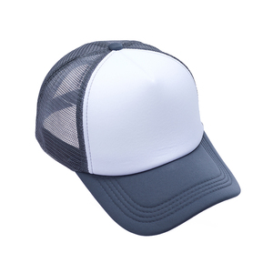 OEM Blank Foam Trucker <b>Hat</b> Custom Logo Embroidery 5 Panel Plain Mesh Back Trucker <b>Hat</b> for Men Women - Product Image 2