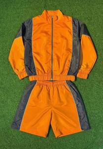 Custom Black Windbreaker <b>Jacket</b> And Shorts Set Lightweight Quick Dry Tracksuit OEM ODM Wholesale Manufacture 2026 - Product Image 3