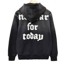 Sudadera corta negra con efecto ácido, estilo vintage, personalizada OEM, de felpa francesa, con bordado y serigrafía, con cremallera, estilo enzimático. - Product Image 3