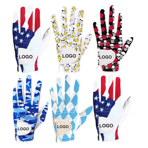 ถุงมือกอล์ฟ DARIB IMPEX สำหรับมือขวา สีดำ ทำจากไมโครไฟเบอร์ กันลม กันลื่น ปิดด้วยแถบตีนตุ๊กแก สำหรับกีฬากลางแจ้ง ใช้ได้ทั้งชายและหญิง แบบสวม  ลายนูน - Product Image 1