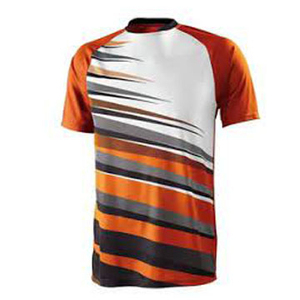 T-shirt pour homme en polyester 100% sublimé, best-seller, été, haute qualité, confortable, respirant, séchage rapide, élégant, manches courtes - Product Image 4