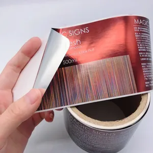 Etiquetas de Seguridad Holográficas Personalizadas a Prueba de Manipulación, Adhesivos Impermeables de BOPP para Embalaje Industrial - Product Image 6