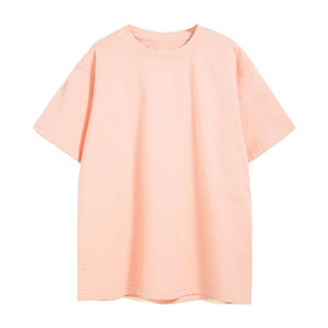 T-shirt en coton uni pour homme, tissu doux, respirant et léger, manches courtes, col rond, vêtement décontracté pour impression, vente en gros - Product Image 2