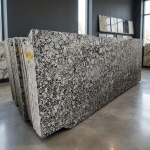 Elegant Ice Blue Granite Premium Natural <b>Stone</b> with Elegant Blue Pattern for Flooring Wall Panels Kitchen Islands and Modern - Product Image 3