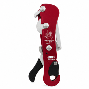 Descenteur de sécurité auto-freinant en aluminium anodisé certifié CE EN341 HM A906 anti-panique, 368g pour l'escalade, corde de 9 à 12 mm - Product Image 5