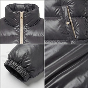 La chaqueta acolchada personalizada más popular en la mujer con decoración de bolso y botón, chaqueta de burbujas, moda para hombre - Product Image 4