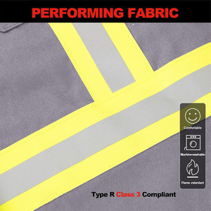 Custom Unisex <b>Welding</b> <b>Shirts</b> FR Flame Retardant Welder Workwear Lightweight Fire Resistant Quick Dry UV Printed Long Sleeve - Product Image 4