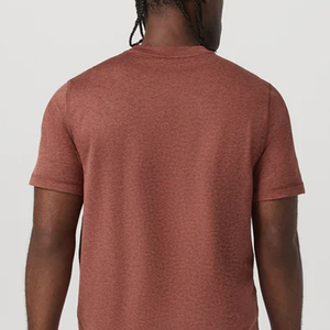 T-shirt Homme Col Rond Couleur Unie Design Élégant avec Logo Personnalisable Manches Courtes avec Logo et Matière Douce / Conception Confortable - Product Image 6