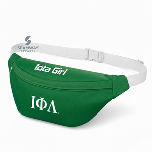 Riñonera Iota Phi Lambda Sorority para mujer, bandolera de Cordura, riñonera para exteriores, cangurera utilitaria, riñonera informal - Product Image 2