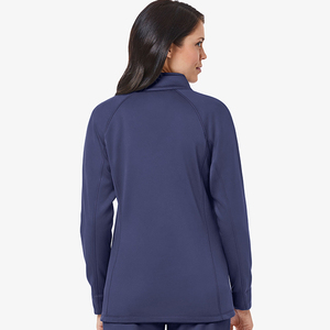 Bata de Enfermería al por Mayor para Mujer, Ajustada, con Cuello y Bolsillos con Cremallera, de Tela Gruesa, Transpirable y Cómoda para Uso Hospitalario - Product Image 3