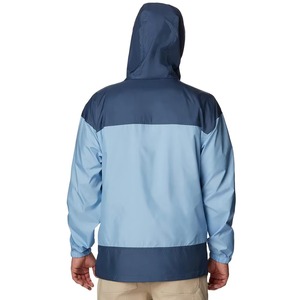 เสื้อแจ็คเก็ตกันลมแบบมีฮู้ดซิปเต็มตัวสำหรับฤดูร้อน รุ่นใหม่ล่าสุด สำหรับทุกเพศ กันน้ำ ระบายอากาศได้ดี เหมาะสำหรับกิจกรรมกลางแจ้ง พิมพ์ลายสองด้าน เนื้อผ้าบาง - Product Image 2