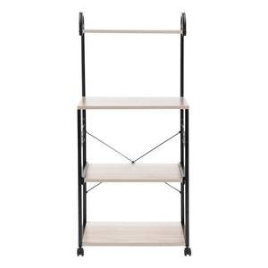 FCH Upgrade 4-Tier Metal Kitchen Storage <b>Rack</b> Multiuse Bakers <b>Rack</b> with Microwave Oven <b>Stand</b> <b>Wine</b> Storage Organizer Artisasset - Product Image 5