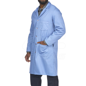 Conjuntos de Uniformes Médicos Elásticos para Hombre 2026, Venta al por Mayor, Material de Algodón y Poliéster, para Doctores y Laboratorios - Product Image 2