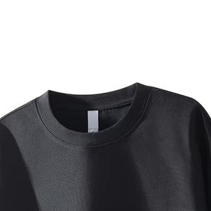 Men's Vintage 100% Cotton T-Shirt Oversized Crew Neck Anti-Wrinkle <b>Short</b> <b>Sleeve</b> <b>Knit</b> Fabric Casual Weekend Loose <b>Top</b> Custom - Product Image 5