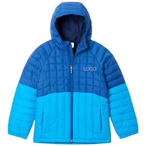 Veste matelassée pour garçons de haute qualité, design à capuche avec design bicolore, prix de gros pour les acheteurs en gros, prix avantageux, vêtements décontractés 2026 - Product Image 1