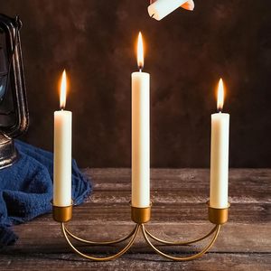 Chandeliers élégants, porte-bougies pour banquets, fêtes, décorations de Noël - Product Image 3