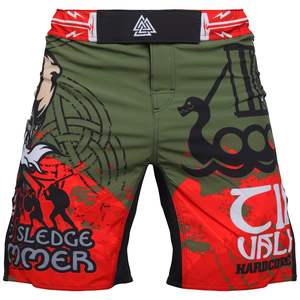 Pantalones Cortos de Artes Marciales Mixtas (MMA) Personalizados, Tela Elástica, Ligeros, para Gimnasio, Entrenamiento Físico, Deportes, Proveedor OEM - Product Image 3