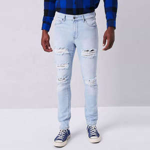 Jeans de Mezclilla de Alta Calidad para Hombre con Logotipo Personalizado – Corte Recto Moderno, Tela Transpirable y Construcción Duradera para Uso Diario - Product Image 6