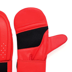 Mitaines de boxe en cuir PU respirant et léger de haute qualité, couleurs personnalisées, taille adulte, vente en gros - Product Image 5