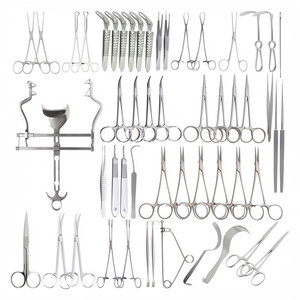ชุดเครื่องมือผ่าตัดแบบแลปารอโทมี 10 ชิ้น ทำจากเหล็กกล้าไร้สนิม ได้รับการรับรองมาตรฐาน ISO สำหรับการผ่าตัดหู คอ จมูก - Product Image 1