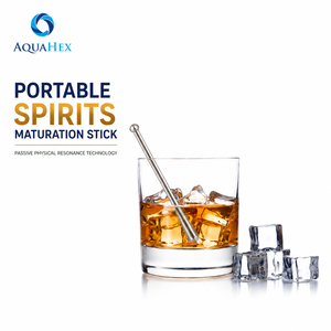 Barra Portátil AquaHex para Añejar Licores, Barra de Acero Inoxidable 316L para Añejar y Mejorar el Sabor del Whisky - Product Image 1
