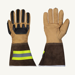 Premium Quality Goat & Cow Split Leather TIG Welding Gloves Heat Spark Resistant Excellent Construction for Hand <b>Arm</b> Protection - Product Image 1