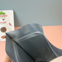 Sachet d'emballage alimentaire personnalisé pour épices, en plastique, refermable, avec fermeture éclair, pour poudre alimentaire, clou de girofle, poivre blanc, lait