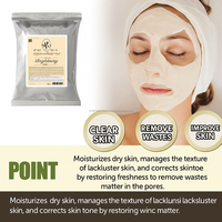 Masque en alginate de charbon de bois chaud et froid pour le soin de la peau à domicile, K Beauty, collagène, vitamine, éclaircissant, masque en caoutchouc, peau éclatante, OEM