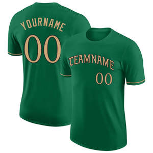Camiseta Personalizada Informal, 100% Poliéster, Manga Corta, Jersey Deportivo para Equipo, Sublimación con Nombre, Número y Diseño - Product Image 1