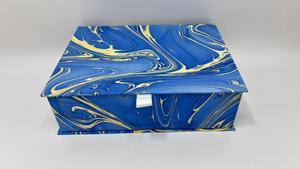 Handcrafted <b>Biodegradable</b> Art <b>Paper</b> Block Printed Boxes Featuring Elegant Artisan Prints for Gifting Storage Stylish Home Decor - Product Image 5